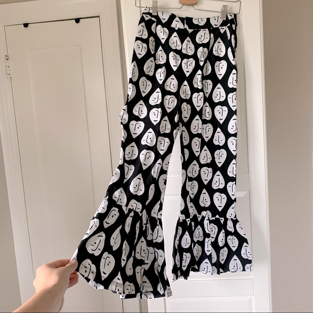NEW Clowncore Gorman x Claire Johnson / Weeping Hearts Pants / Size AU 8 = US 2